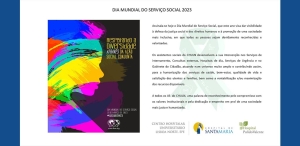 DIA MUNDIAL DO SERVIÇO SOCIAL | 21 março